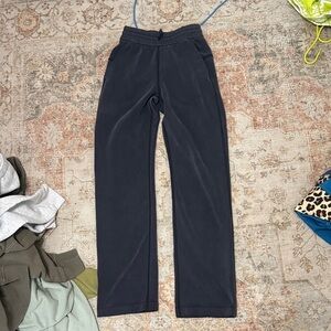 lululemon athletica Charcoal Gray Softstream Straight Leg Pants